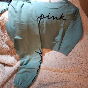 Vs pink slouchy hoodie & classic pant